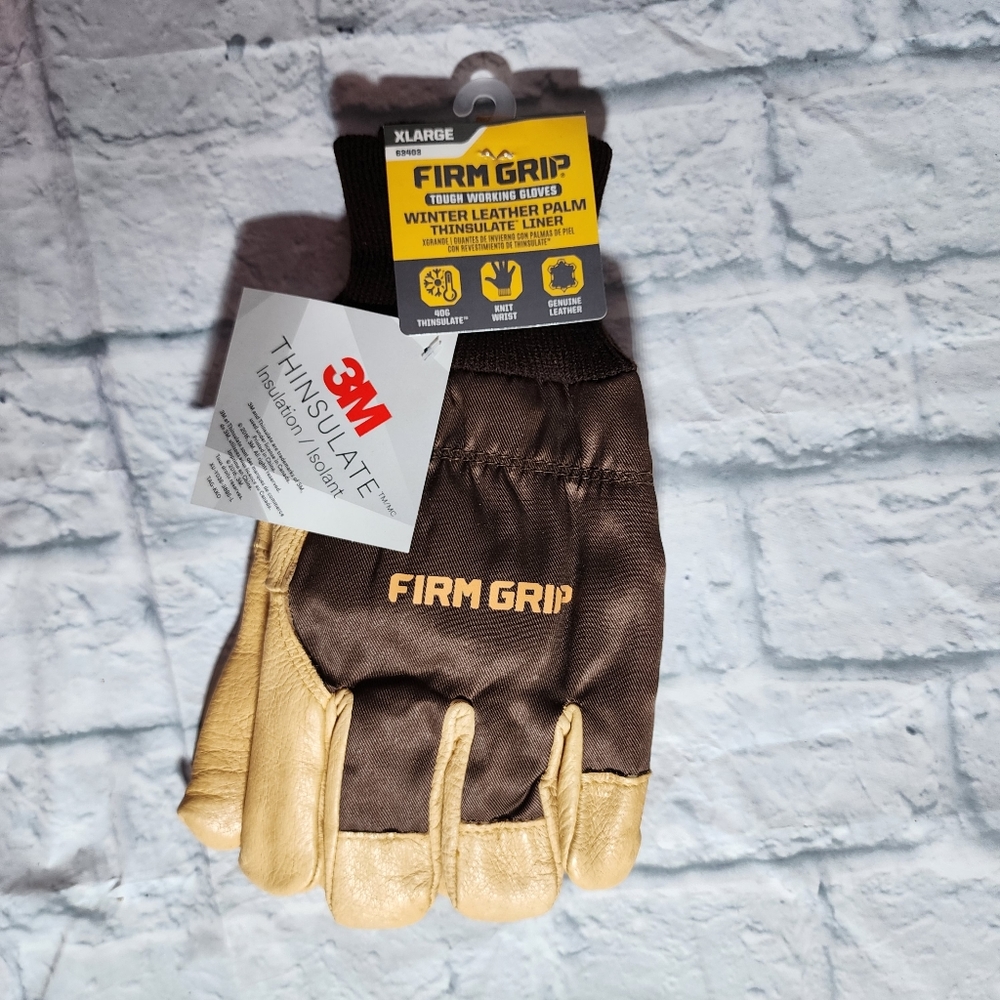 Firm Grip Tough Working Gloves